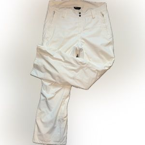 The northface size L snow pants fitted.